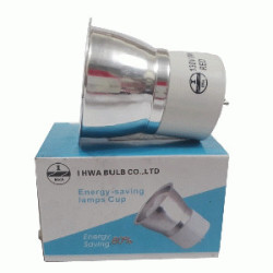 FOCO.  AHORRA  9W ROJO 110V 2PTS  S/TAP ESPIRL G5.3