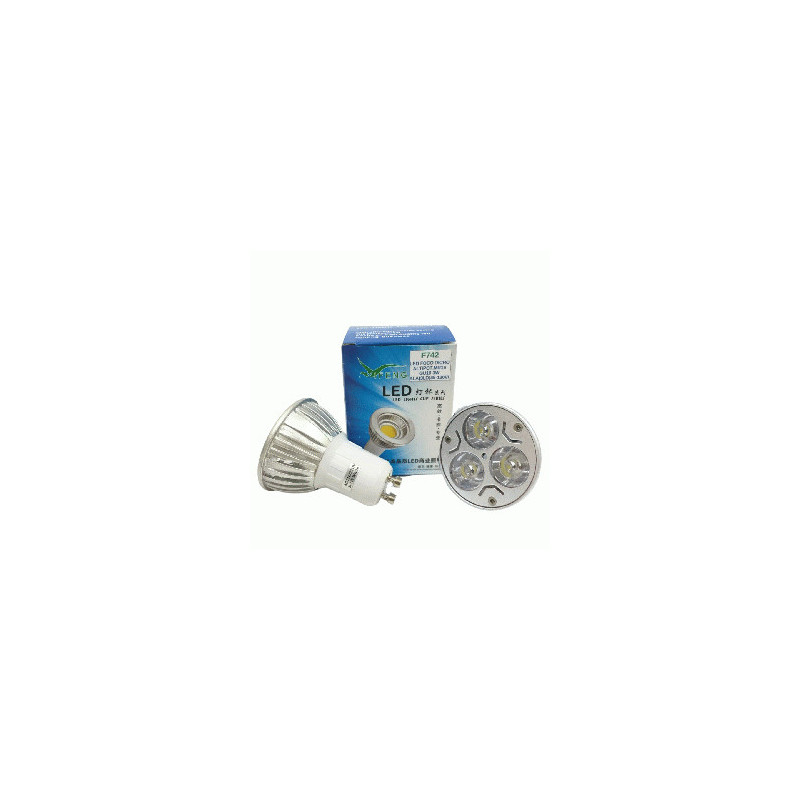 LED FOCO DICRO .3W BLANC GU10 110-220V (3LD)45- ALT/P. MR16 TW