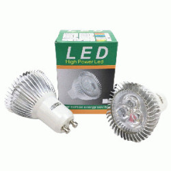 LED FOCO DICRO .3W BLANC GU10 110-220V (3LD)60G ALT/P. MR16 TW