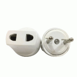 ADAPTADOR PLANO A REDONDO BLANCO  314H