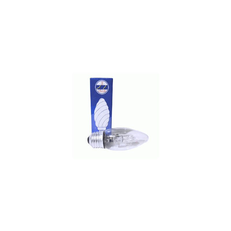 FOCO HALOGENO VELA E-27 CLARO  42W-120V 925 TW