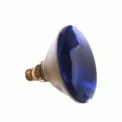 FOCO REFLECTOR 150W AZUL E27 110V PAR 38 HALOGENO