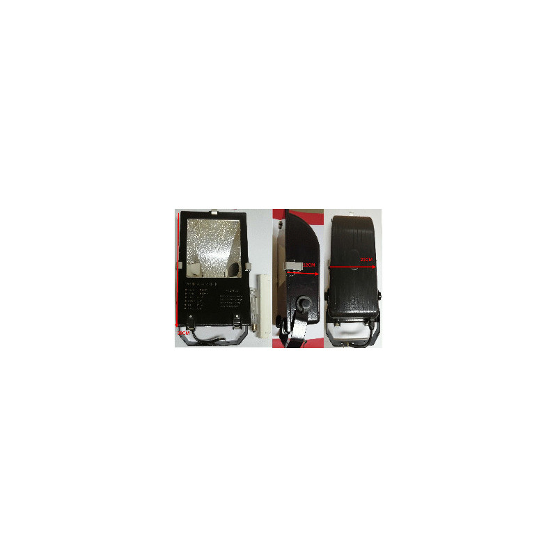 LUM. M.H REFLECTOR P/EXTERIOR 150W-120V E27 VF-155